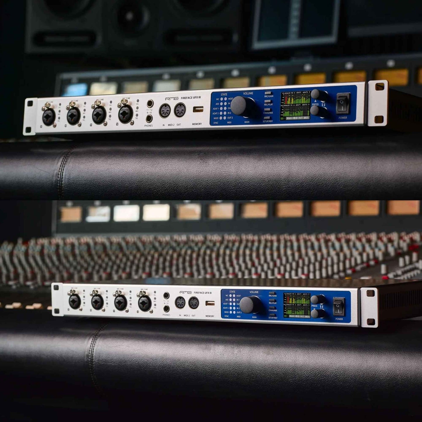 RME Audio Fireface UFX III 188-Channel | 24-Bit/192kHz high-end | USB Audio Interface | Format Converters
