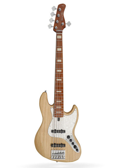 Sire Marcus Miller V8 5 String Electric Bass Guitar | Swamp Ash Natural with Bag