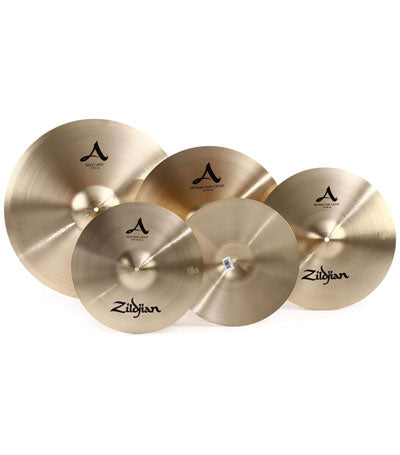 Zildjian A391 A Sweet Ride Cymbal Set - 14/16/21-inch With Free 18-inch Medium Thin Crash