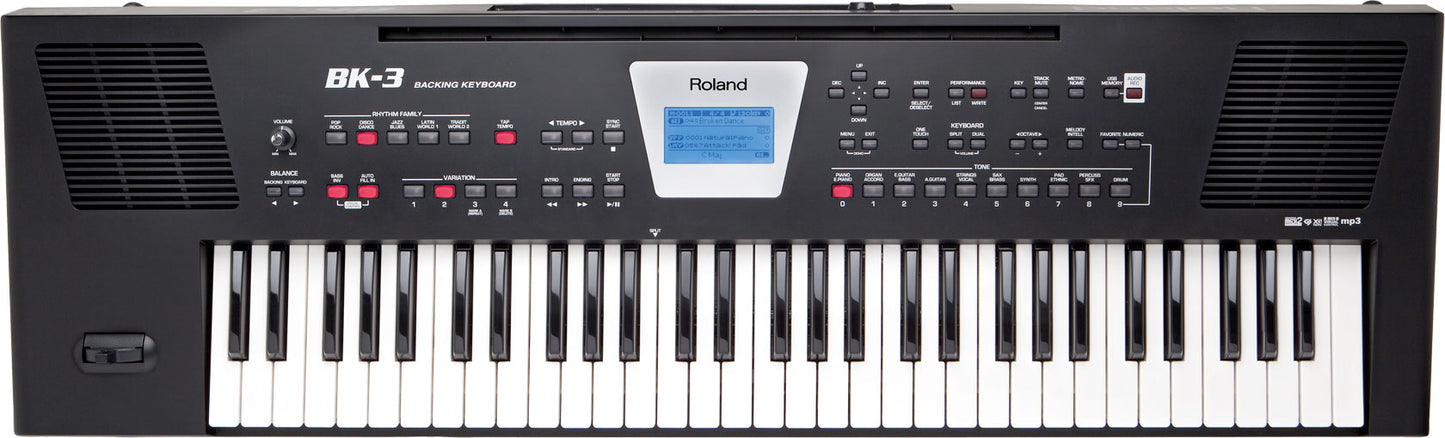 Roland BK-3 61-key Arranger - Black