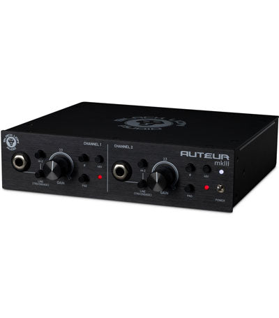 Black Lion Audio Auteur MKII – Two Channel Mic Pre