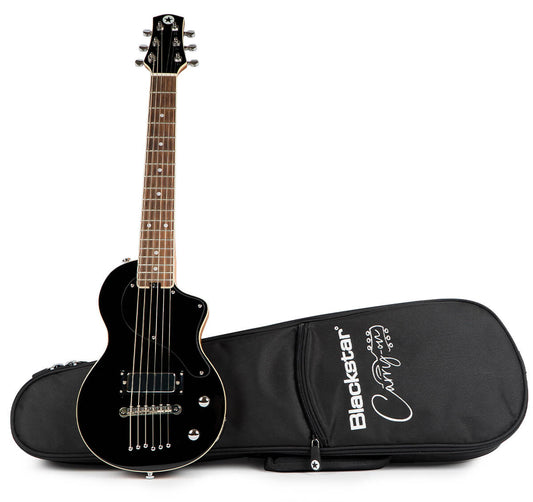 Blackstar Carry-on Travel Guitar Black With Carry Bag