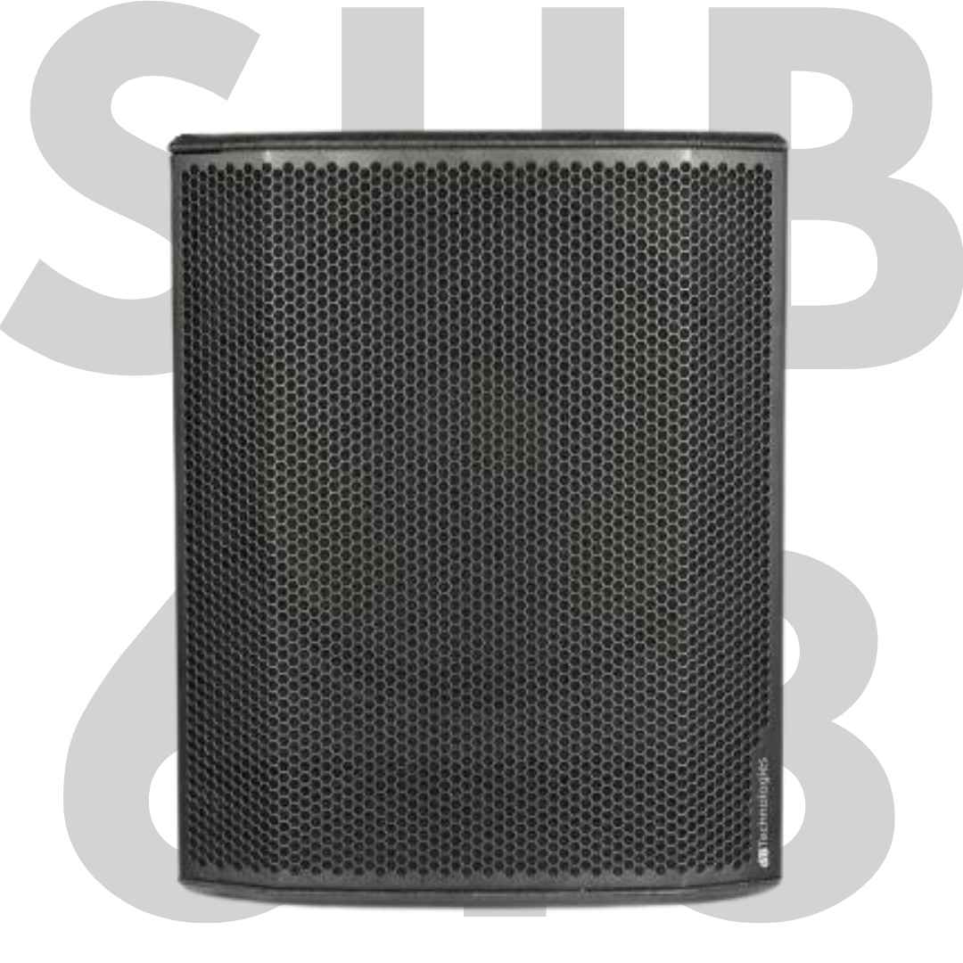 dB Technologies SUB Series SUB 618 1200W Active Subwoofer