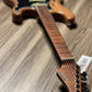 Soloking MS-1 Thinline Artisan FMN with Roasted Flame Neck - Natural Mocha Satin