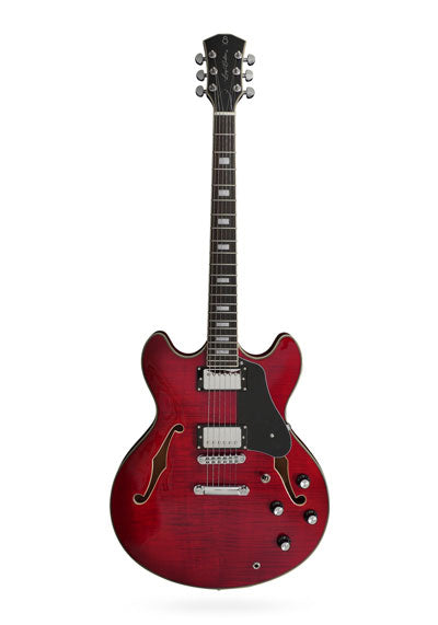 Sire Larry Carlton H7 Semi Hollow Electric Guitar See Through Red