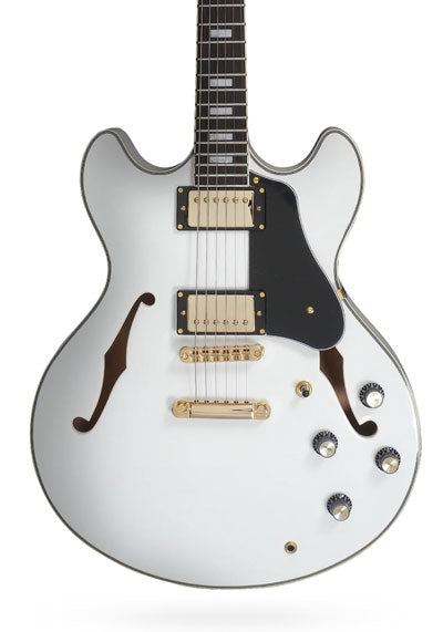 Sire Larry Carlton H7 Semi Hollow Electric Guitar White