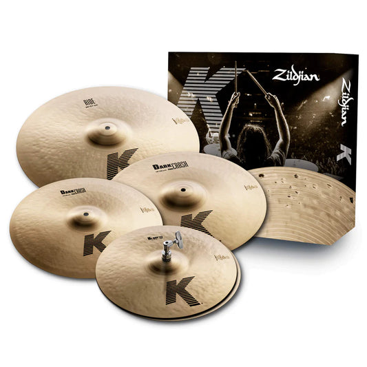 Zildjian K0800 Cymbals K Zildjian Promo Pack (Add 18"(45.72 cm) K Dark Crash)