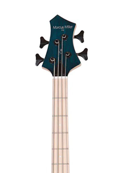Sire Marcus Miller M2 2nd Generation 5 String Electric Bass Guitar Transparent Blue