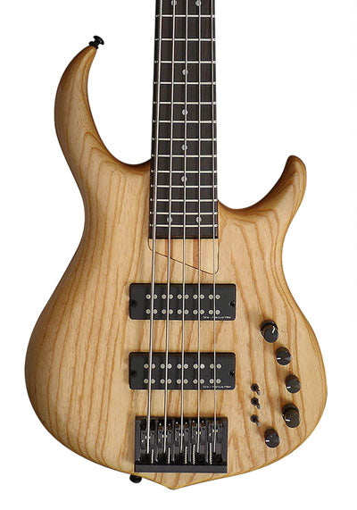 Sire Marcus Miller M5 5 String Electric Bass Guitar Swamp Ash Natural