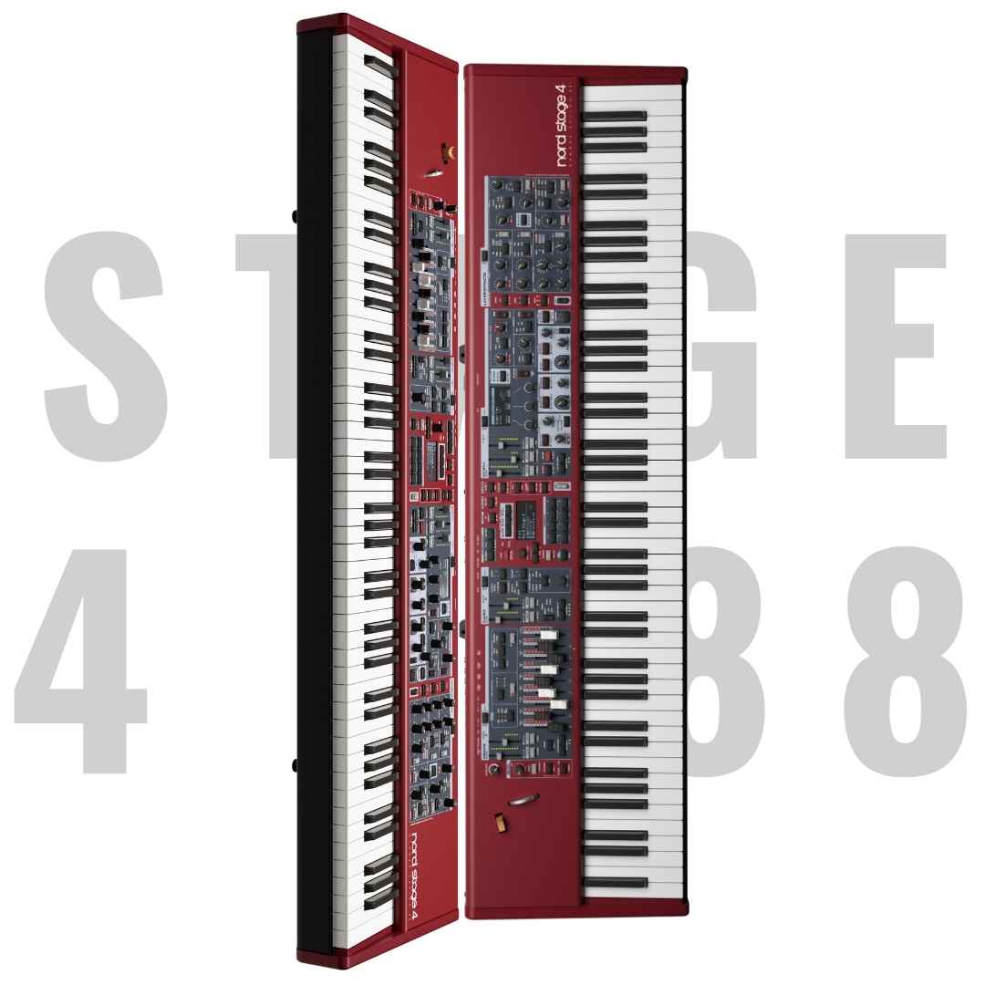 Nord Stage 4 88 - 73 - Compact Note Fully Weighted Triple Sensor Keybed
