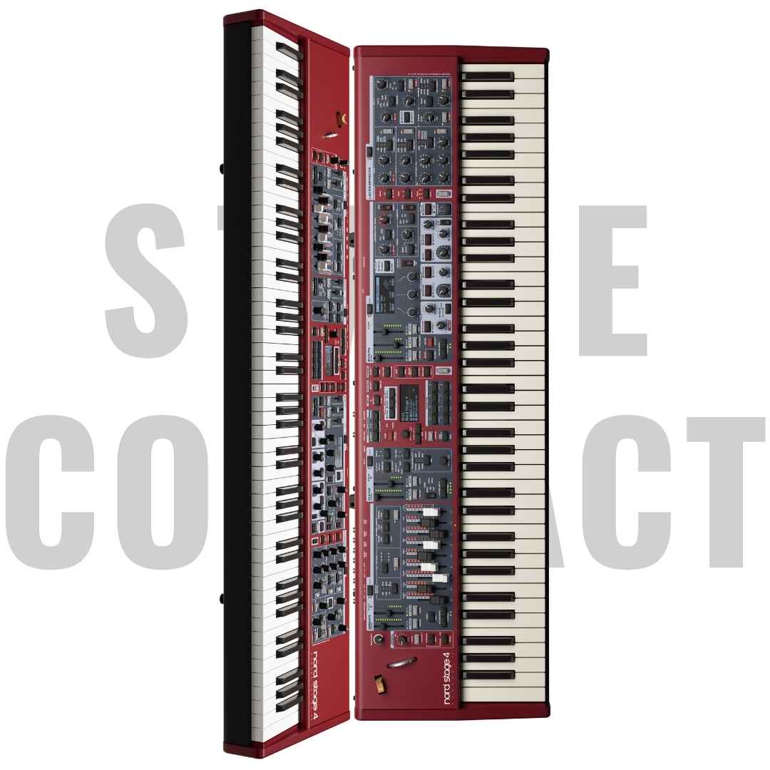 Nord Stage 4 88 - 73 - Compact Note Fully Weighted Triple Sensor Keybed