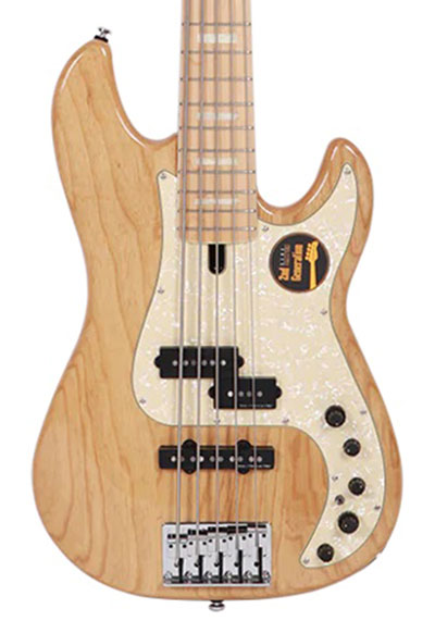 Sire Marcus Miller P7 2nd Generation 5 String Electric Bass Guitar | Swamp Ash Natural