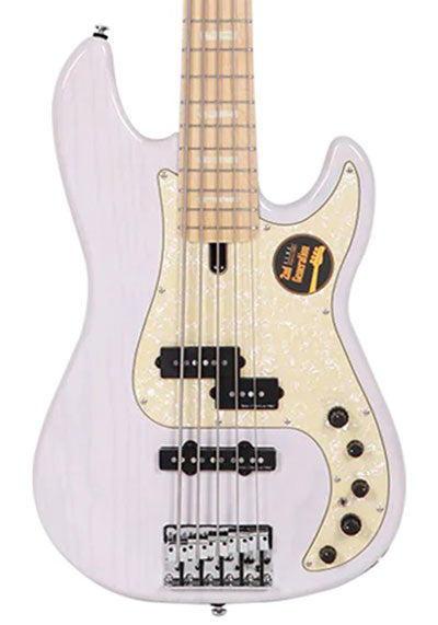 Sire Marcus Miller P7 2nd Generation 5 String Electric Bass Guitar | Swamp Ash White Blonde
