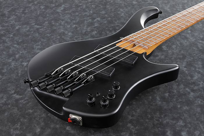 Ibanez Bass Workshop EHB1005 Bass Guitar - Black Flat