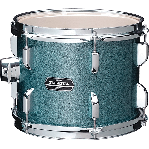 Tama ST52H5-SEM Stagestar 22" 5pc Drum Set with Hardware & Throne & Pluto Cymbals - Sea Blue Mist