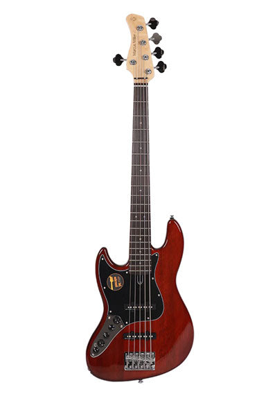 Left-Handed Sire Marcus Miller V3 2nd Generation 5 String Electric Bass Guitar Mahogany