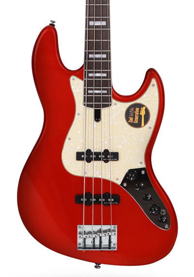 Sire Marcus Miller V7 2nd Generation 4 String Electric Bass Guitar | Alder Bright Metallic Red