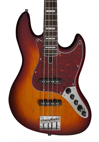 Sire Marcus Miller V7 2nd Generation 4 String Electric Bass Guitar | Alder Fretless Tobacco Sunburst