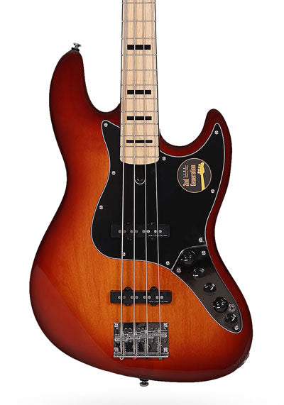 Sire Marcus Miller V7 Vintage 2nd Generation 4 String Electric Bass Guitar | Alder Tobacco Sunburst