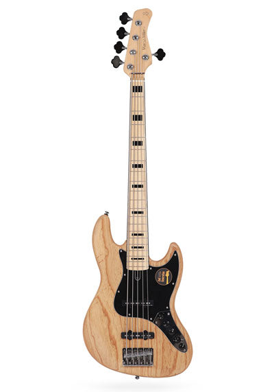 Sire Marcus Miller V7 Vintage 2nd Generation 5 String Electric Bass Guitar | Swamp Ash Natural