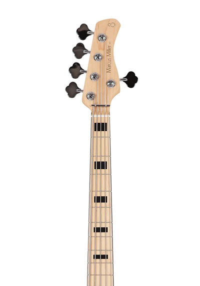 Sire Marcus Miller V7 Vintage 2nd Generation 5 String Electric Bass Guitar | Swamp Ash White Blonde