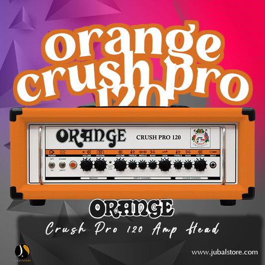 Orange D-CR-120-H 120w Twin Channel Solid State Guitar Amp Head With Digital Reverb & FX loop