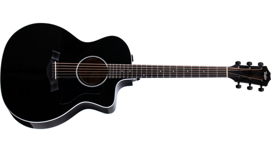 Taylor 214ce-BLK DLX 200 Series Acoustic Guitar