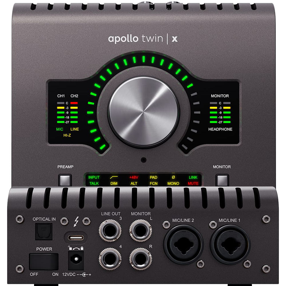 DTM・DAW Apollo Twin X Quad Heritage Edition Universal Audio Apollo Twin X Quad [Heritage Edition