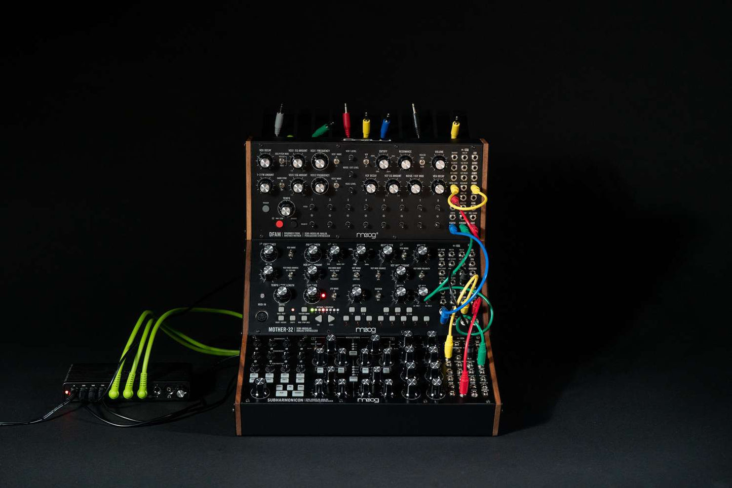 Moog Sound Studio 3: Subharmonicon, DFAM & Mother 32 Complete Analog Synthesis Studio Bundle