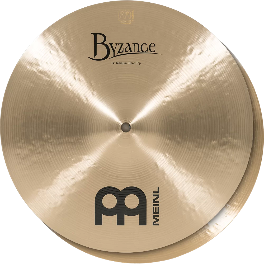 Meinl B14MH 14Inch Byzance Traditional Medium Hihat