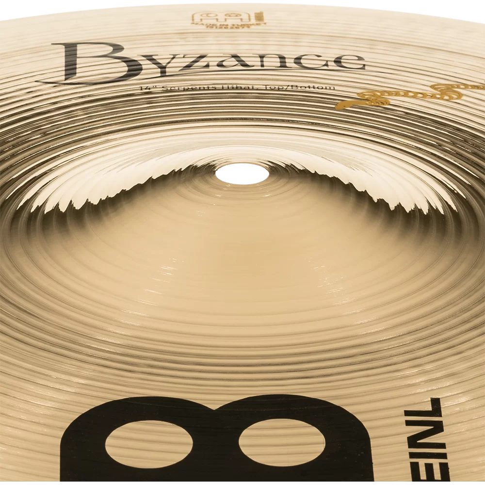 Meinl B14SH-B 14Inch Byzance Brilliant Serpents Hihat