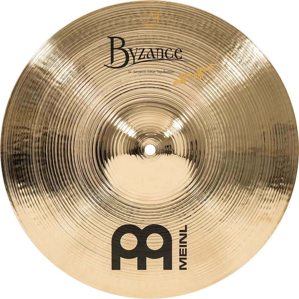 Meinl B14SH-B 14Inch Byzance Brilliant Serpents Hihat