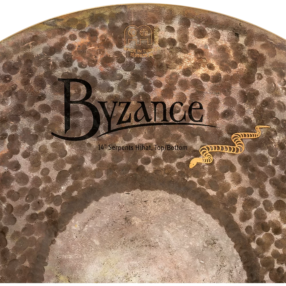 Meinl B14SH-B 14Inch Byzance Brilliant Serpents Hihat