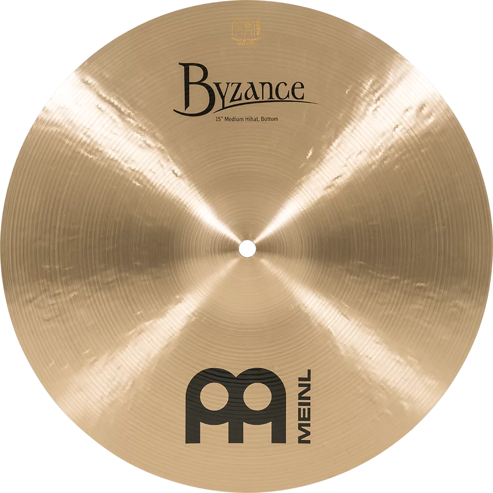 Meinl B15MH 15Inch Byzance Traditional Medium Hihat