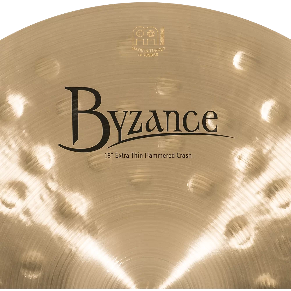 Meinl B18ETHC 18Inch Byzance Traditional Extra Thin Hammered Crash