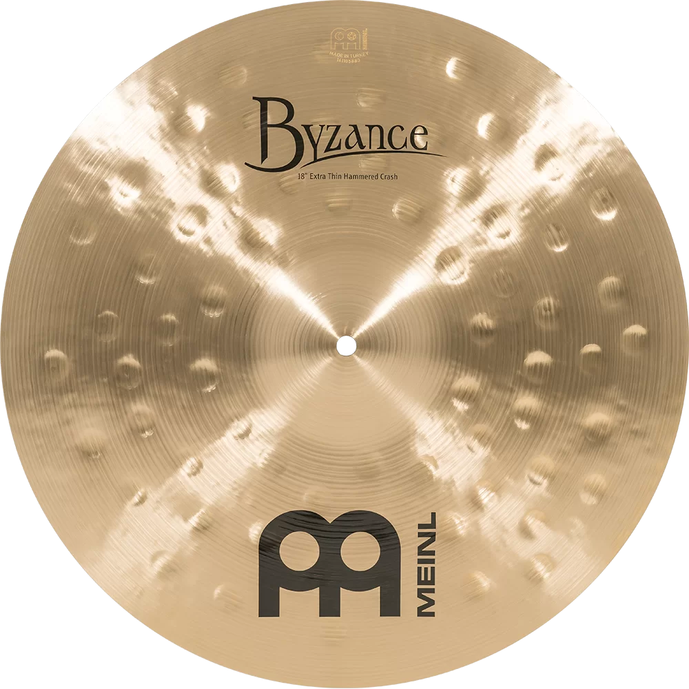 Meinl B18ETHC 18Inch Byzance Traditional Extra Thin Hammered Crash