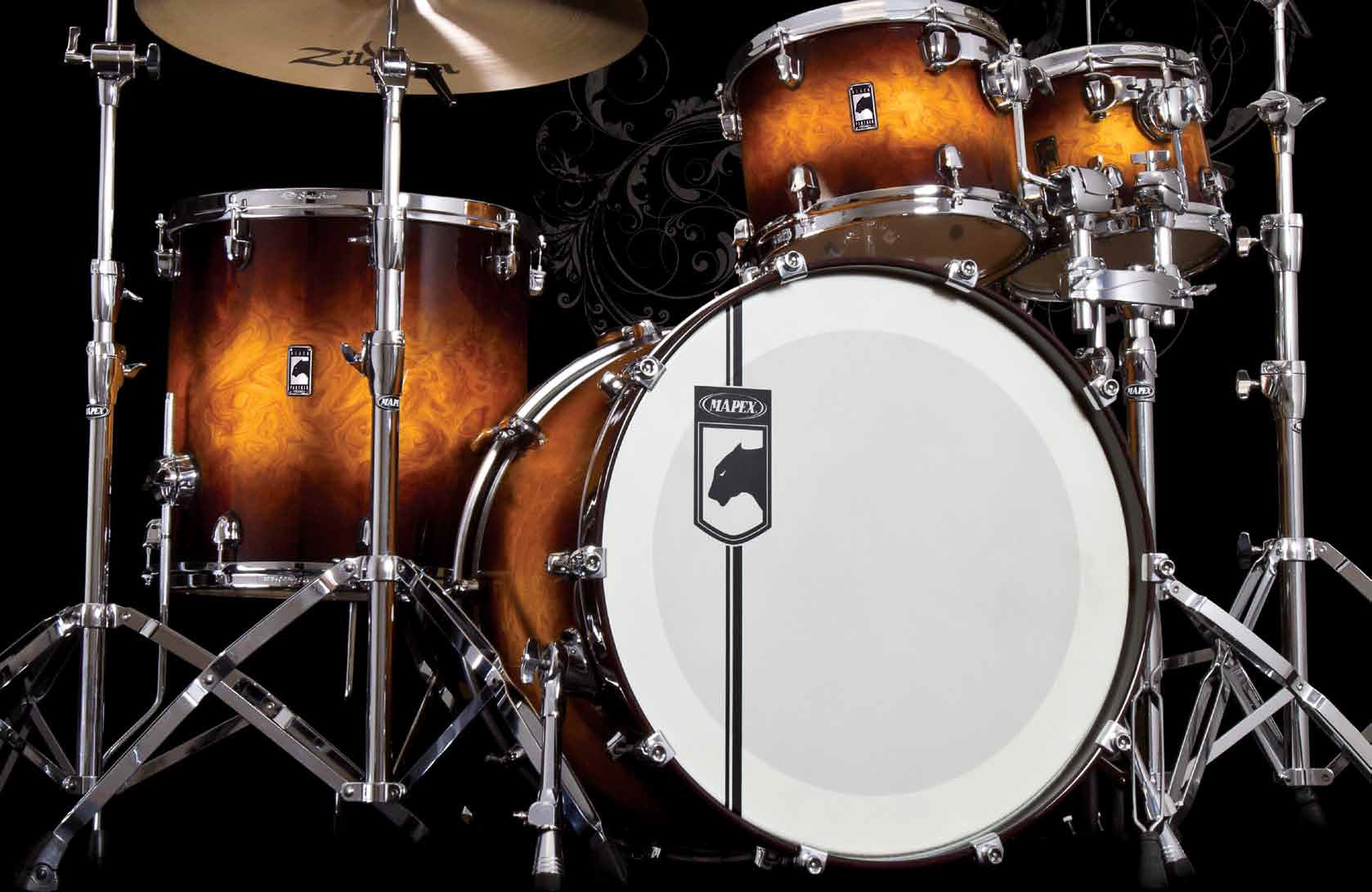 Mapex black deals panther velvetone