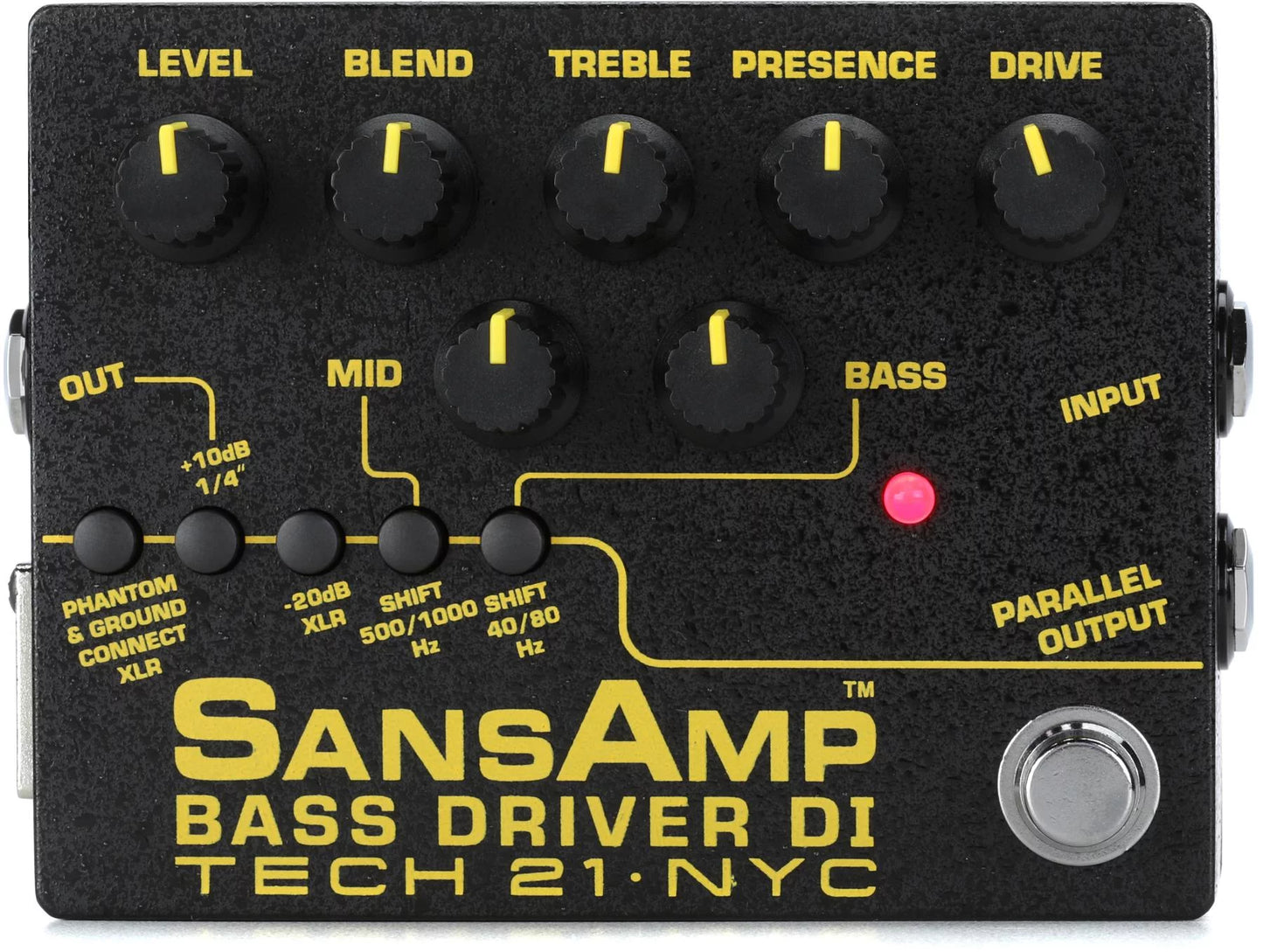 Tech 21 BSDR-V2 SansAmp Bass Driver DI V2 Pedal