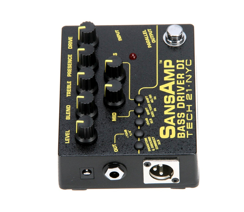 Tech 21 BSDR-V2 SansAmp Bass Driver DI V2 Pedal