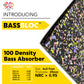 Bassbloc™ Bass Absorber | 6X3 Feet | Multi Colored Acoustic Foam Pack Of 4