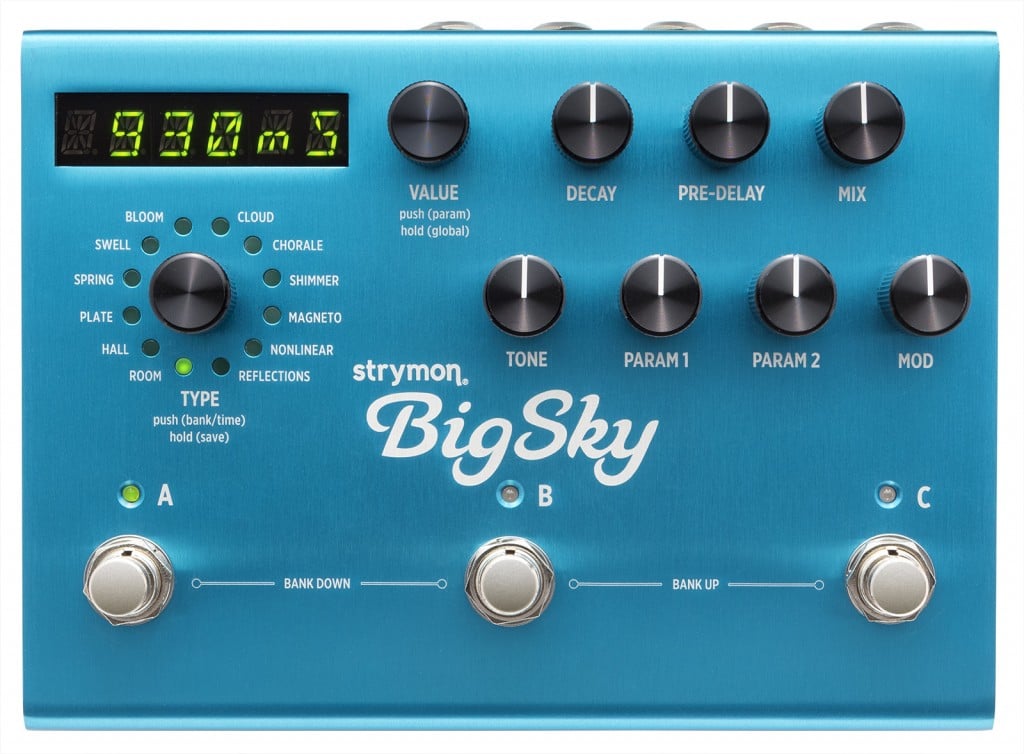 Strymon BigSky Multidimensional Reverb Pedal