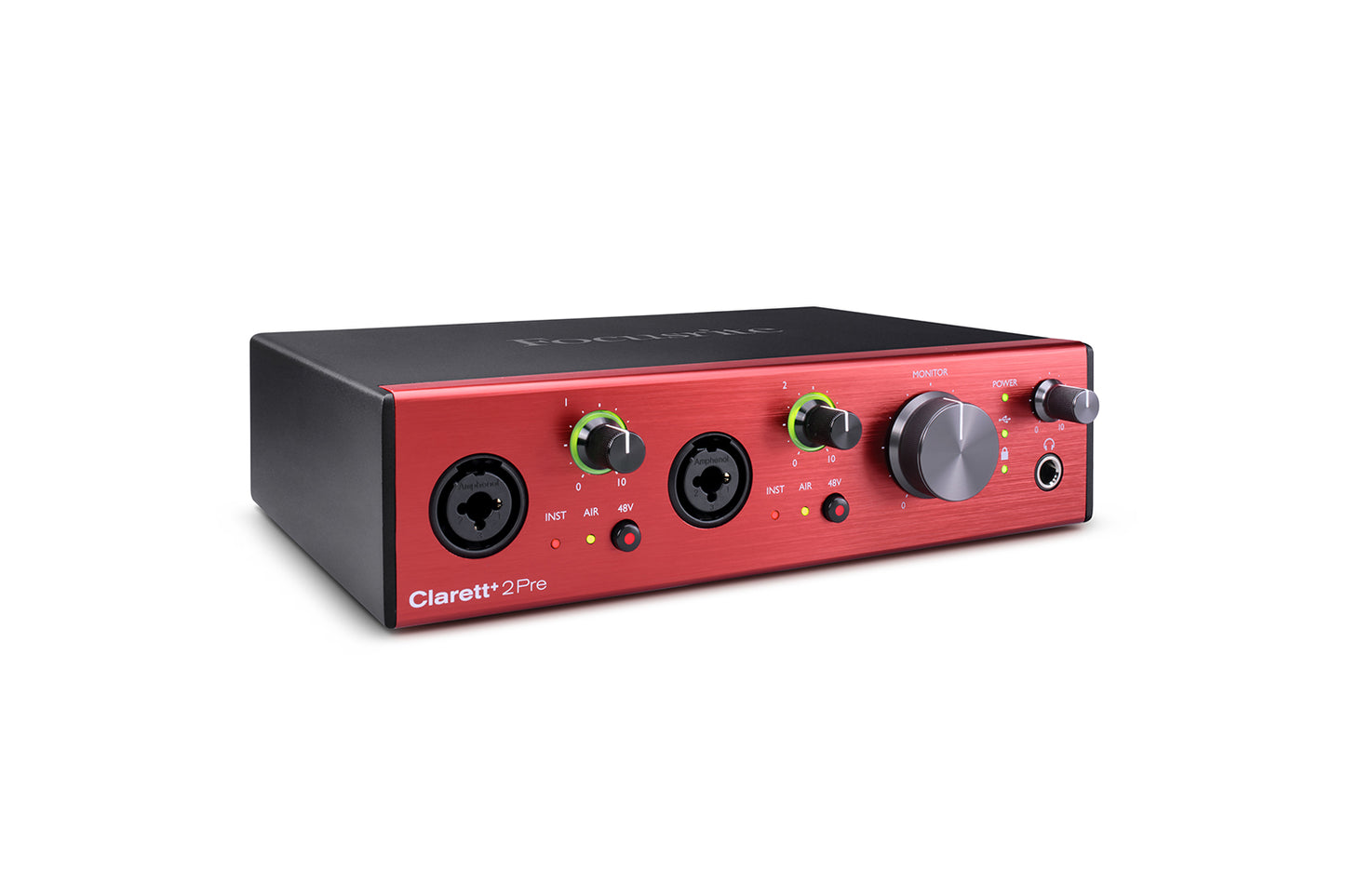 Focusrite 2Pre Pure-Sounding 10-In/4-Out Audio Interface For The Recording Artist