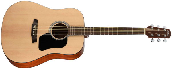 Walden D350CE/W Dreadnought w/Cutaway and Bag  Acoustic Electric Guitar - Natural