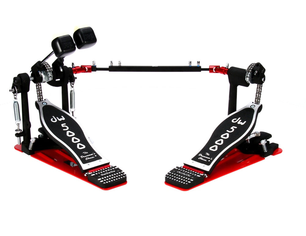 DW DWCP5002TDL3 5000 Series Turbo Double Bass Drum Pedal - Left-Handed