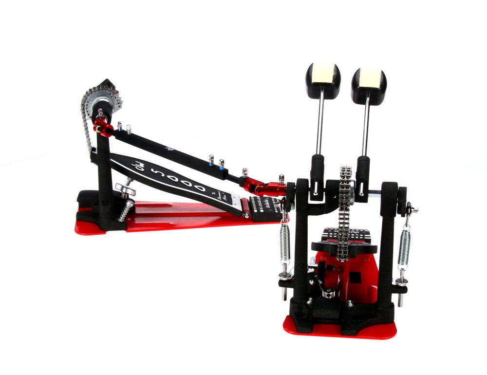 dw 5000 turbo double pedal DW DWCP5002TDL3 5000 Series Turbo Double Bass Drum Pedal