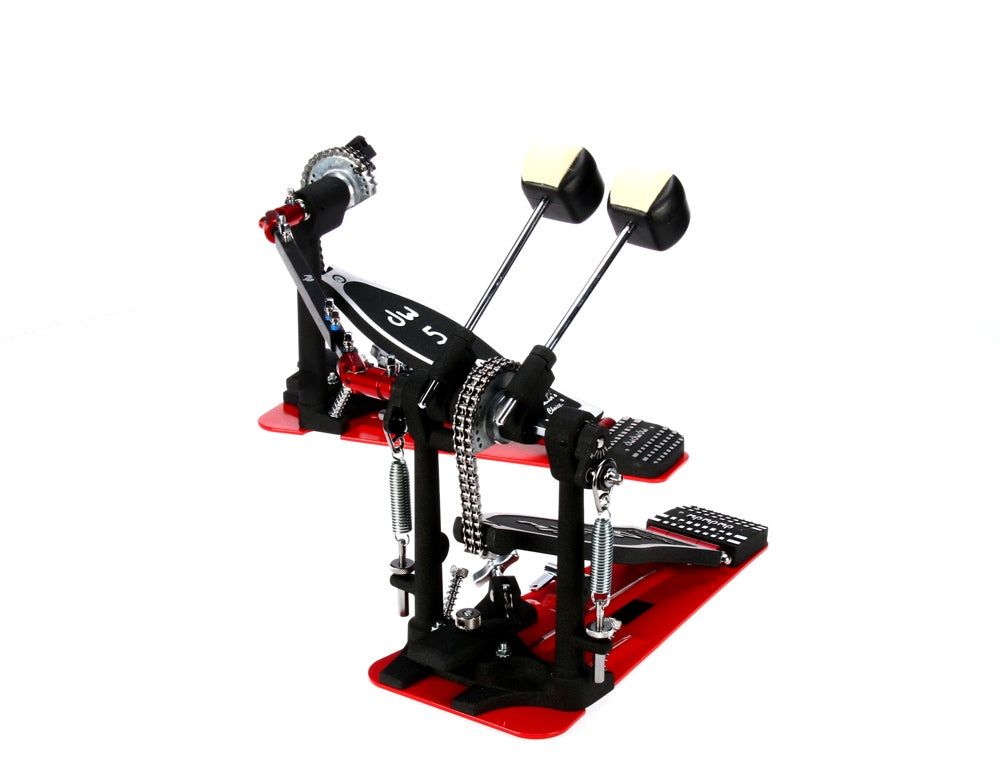 DW DWCP5002TDL3 5000 Series Turbo Double Bass Drum Pedal - Left-Handed