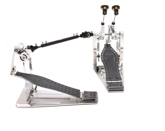 DW DWCPMDD2GR MDD Machined Direct Drive Double Bass Drum Pedal - Gray