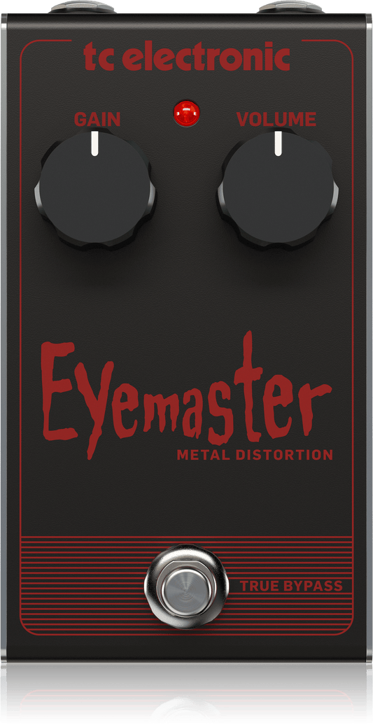 TC Electronic Eyemaster Metal Distortion Pedal