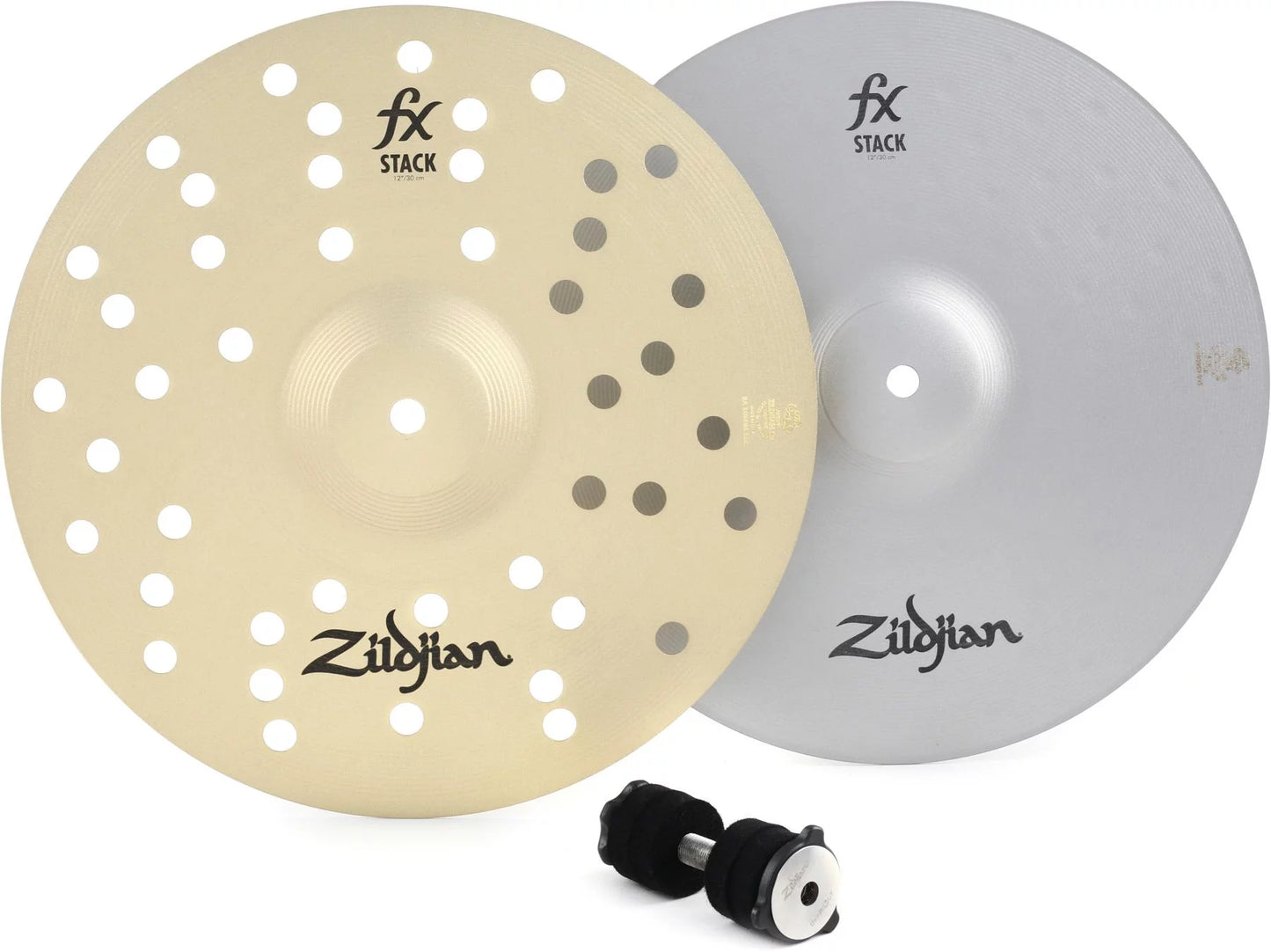 Zildjian FXS12 12 inch FX Stack Cymbal with Cymbolt Mount
