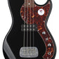 G&L Tribute Fallout Short Scale Bass Guitar - Jet Black